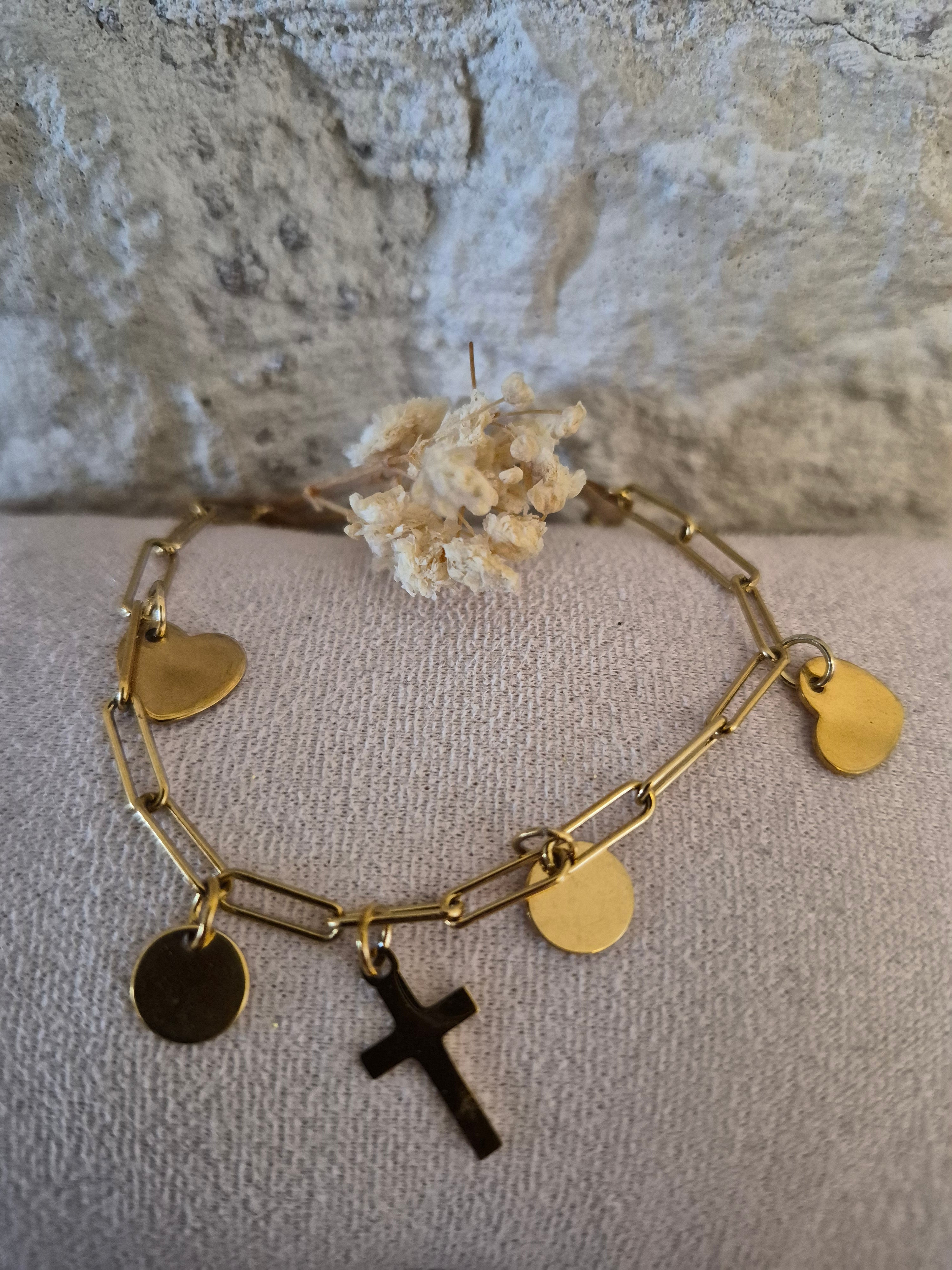 Bracelet croix