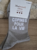 Chaussette copines pour la vie