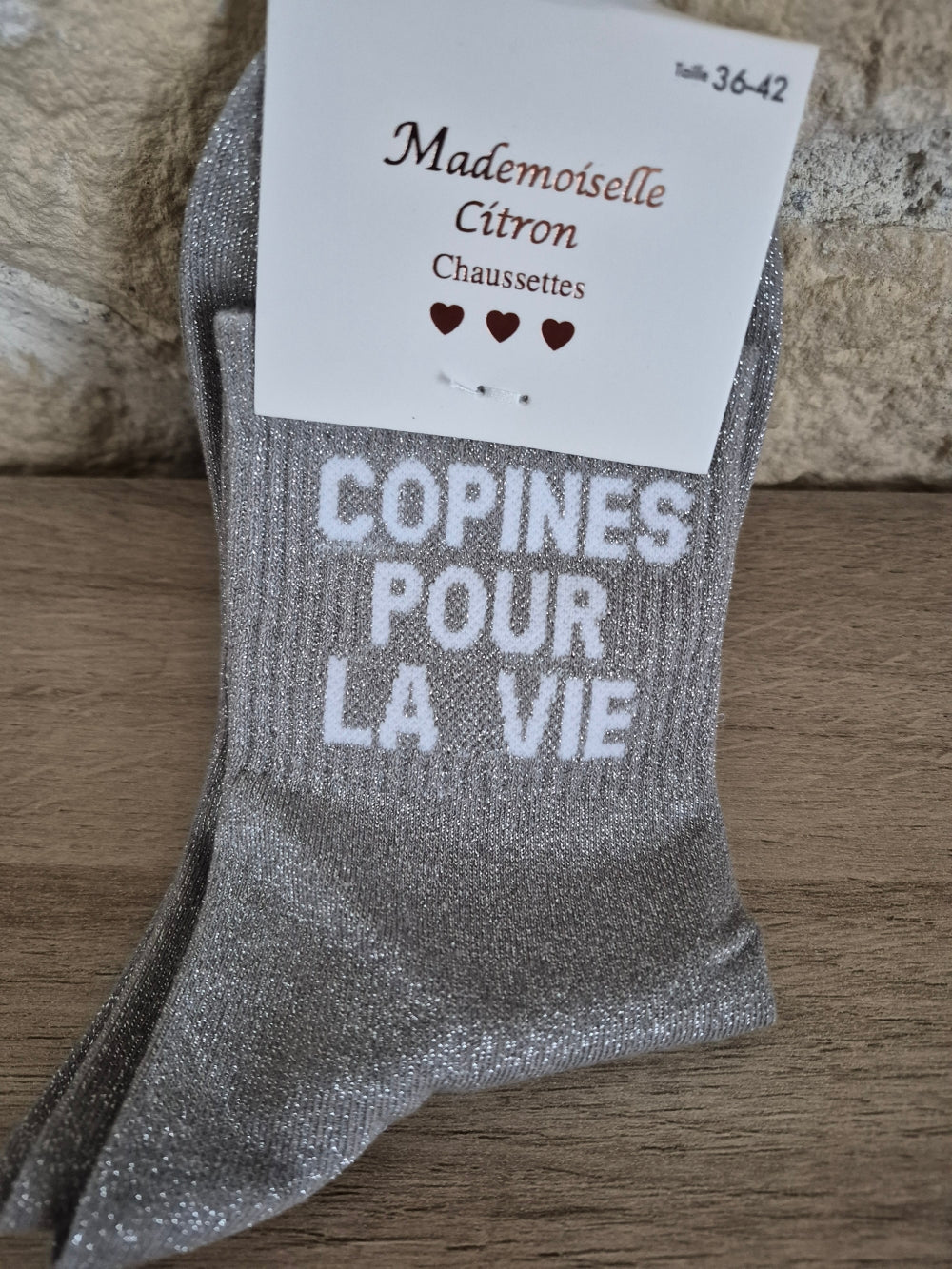 Chaussette copines pour la vie