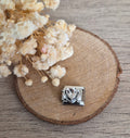 Charm cœur strass