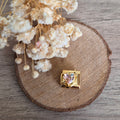 Charm cœur rose