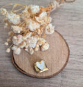 Charm cœur blanc